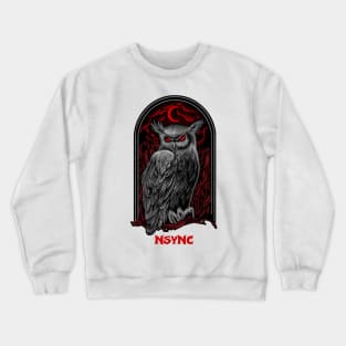 The Moon Owl Nsync Crewneck Sweatshirt